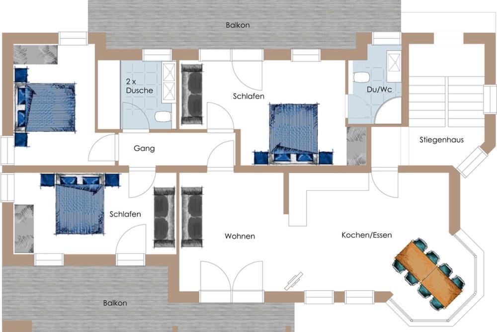 Wellnesshaus Cervus Apartamento See Quarto foto